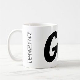 Taza De Café Zoom Meeting Tea Mug "¡Definitivamente no GIN!"
