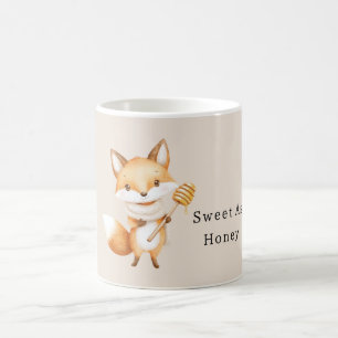 Taza De Café Zorra dulce como la miel