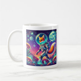 Taza De Café Zorro espacial