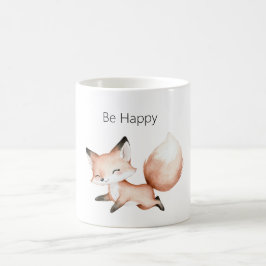Taza De Café Zorro Feliz