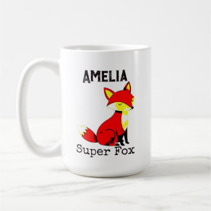 Taza De Café Zorro Lindo Personalizado