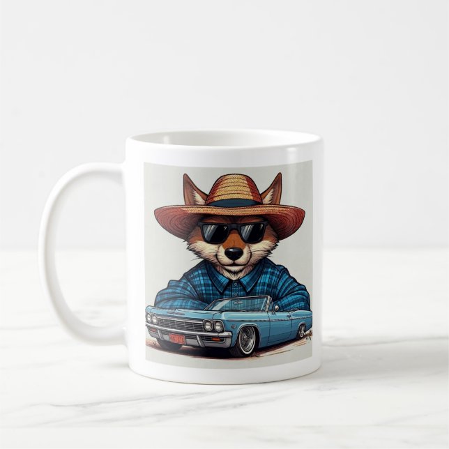 Taza De Café Zorro Lowrider (Izquierda)