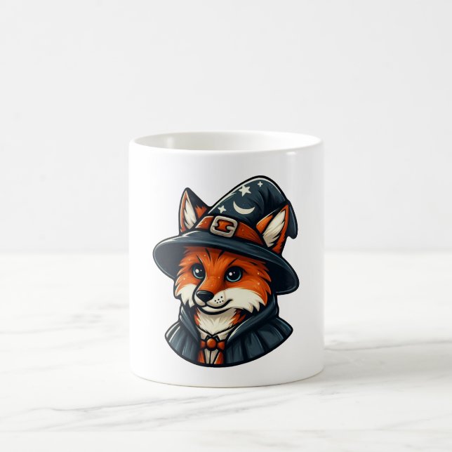 Taza De Café Zorro mágico - Fantasía asistente (Centro)
