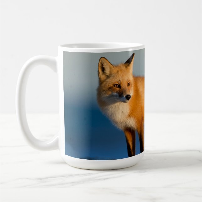 Taza De Café Zorro marrón (Izquierda)