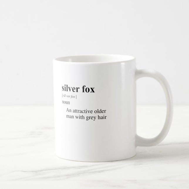 TAZA DE CAFÉ ZORRO PLATEADO (Derecha)