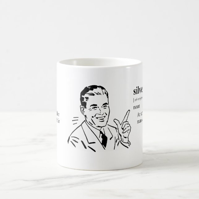 TAZA DE CAFÉ ZORRO PLATEADO (Centro)