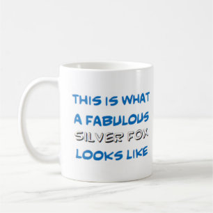 Taza De Café zorro plateado fabuloso