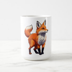 Taza De Café Zorro rojo