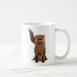 Taza De Café Zorros juguetones