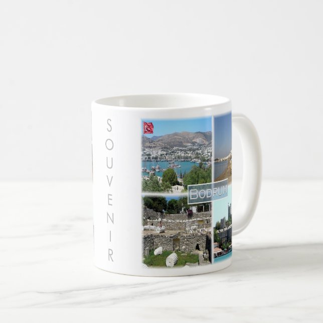 Taza De Café zTR005 BODRUM, Turquía, Europa, (Anverso derecho)