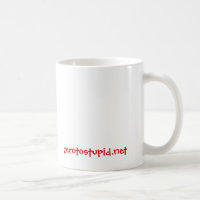 Taza de café zurda