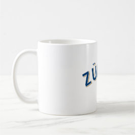 Taza De Café Zurich, Suiza Arco Vintage