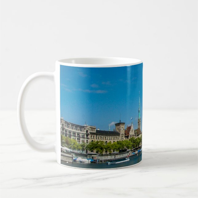 Taza De Café Zurich, Switzerland - Classic Mug (Izquierda)