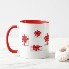 Taza de cajas de regalo de Navidad