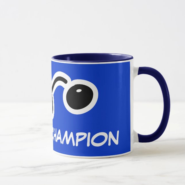 Taza de campeón de squash para jugadores y aficion (Derecha)