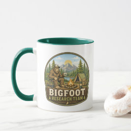 Taza de camping del equipo de investigación de Big