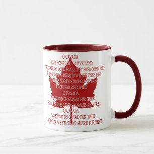 Taza de Canadá de la taza de café del recuerdo del