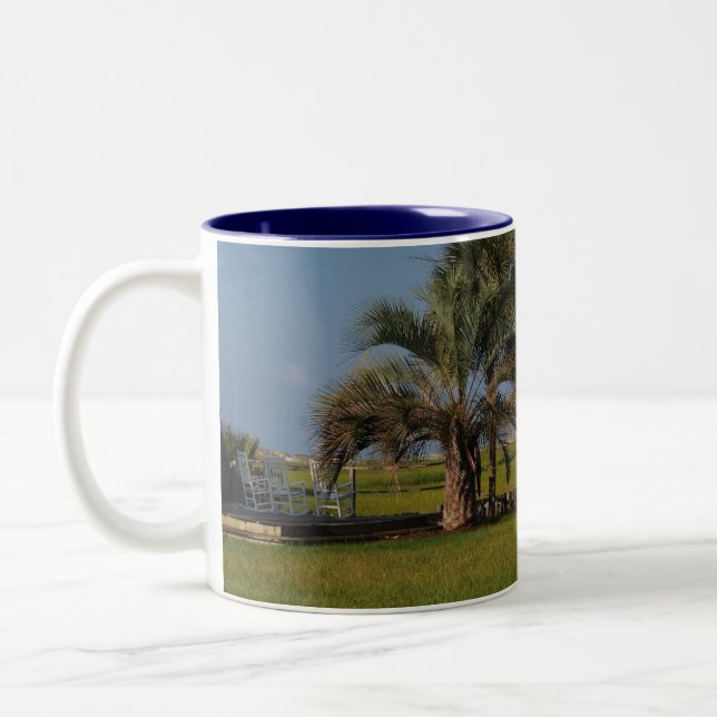 Taza de Carolina del Norte de la playa de la (Izquierda)