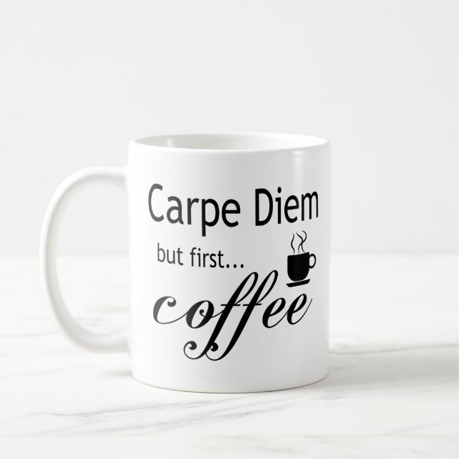 Taza de Carpe Diem (Izquierda)