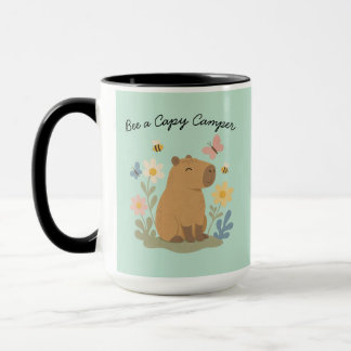 Taza de carpincho campista abeja