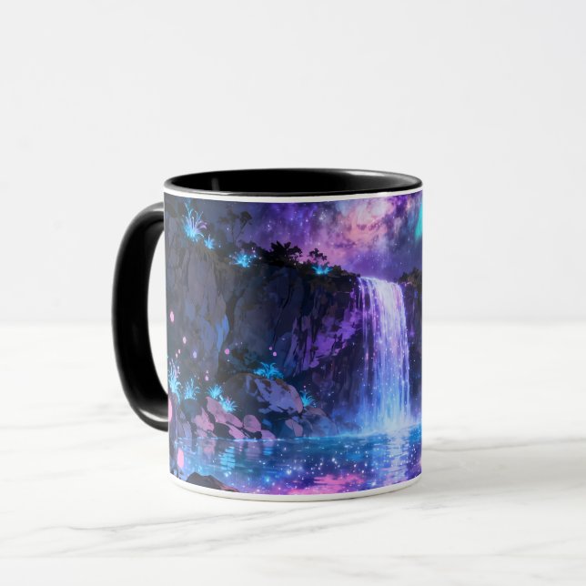 Taza de cascada de galaxia | Ceremonia de cascada  (Anverso izquierdo)