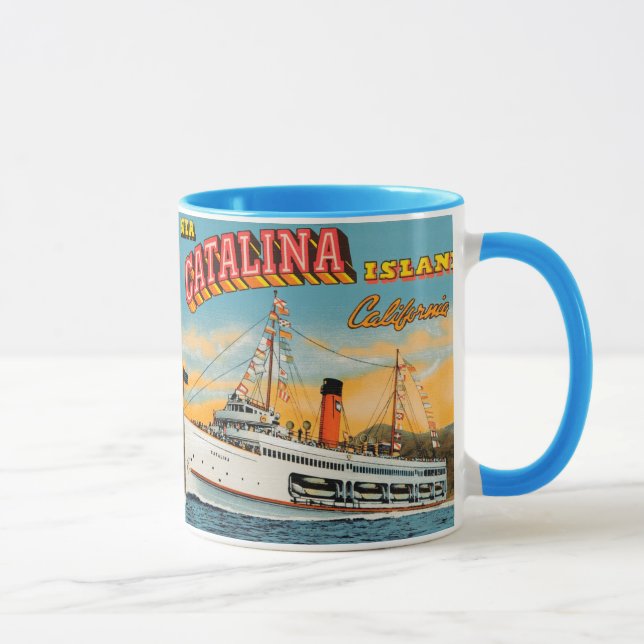 Taza de Catalina del buque de vapor (Derecha)