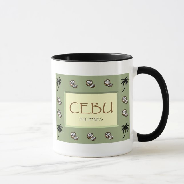 Taza de CEBÚ Filipinas (Derecha)
