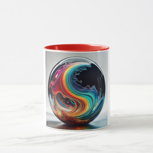 Taza de cerámica de 11 oz (Centro)