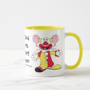 Taza De Cerámica De Rey Por Sangre, Payaso De Cora
