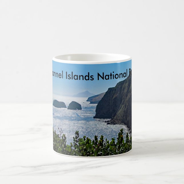 Taza de cerámica del parque nacional de las Islas (Centro)