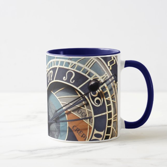 taza de cerámica del reloj astronómico de Praga (Derecha)