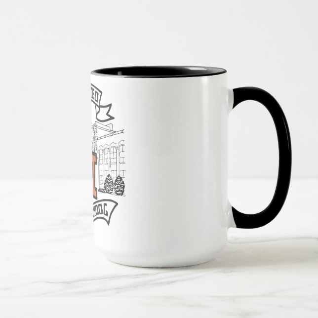 Taza de cerámica del tono de SMHS 2 (Derecha)