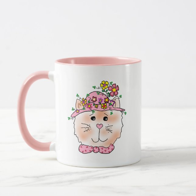 Taza de cerámica gatito (Izquierda)