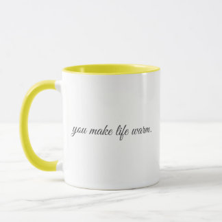 Taza de cerámica grabada con tu texto, café person