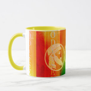 Taza de cerámica La Odisea de Homero