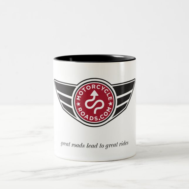 Taza de cerámica media con el logotipo rojo de MCR (Centro)