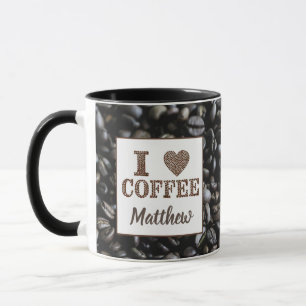 Taza de cerámica personalizada para amantes del ca