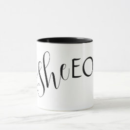 Taza de cerámica profesional SheEO
