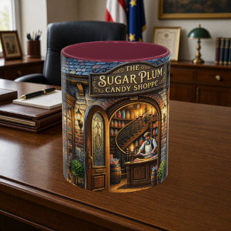 Taza de cerámica Sugar Plum Candy Shoppe