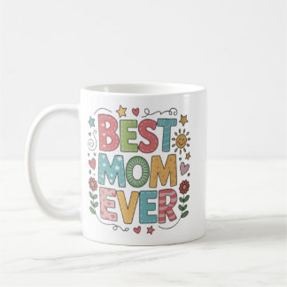 Taza de cerámica, Taza de café para la mejor mamá 