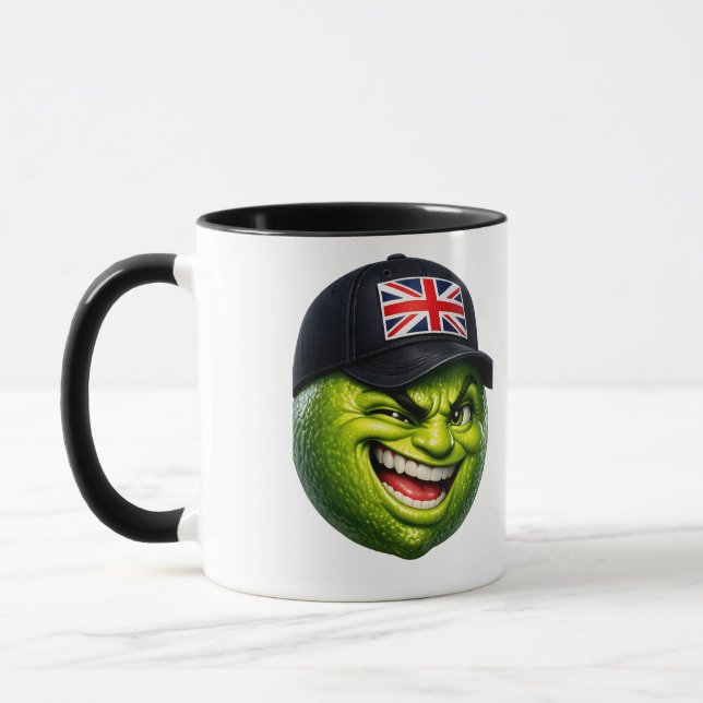 Taza de cerámica Union Jack británica (Izquierda)