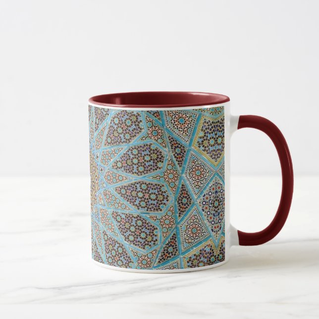 Taza de cerámica vieja marroquí del campanero del (Derecha)