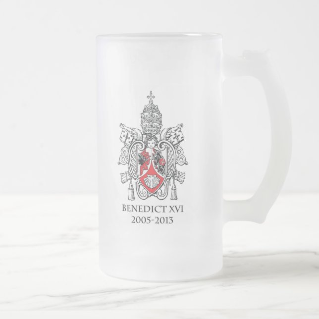 Taza de cerveza de Benedicy XVI (Derecha)