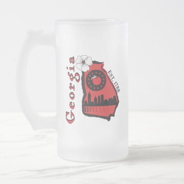Taza de cerveza de Georgia (Izquierda)