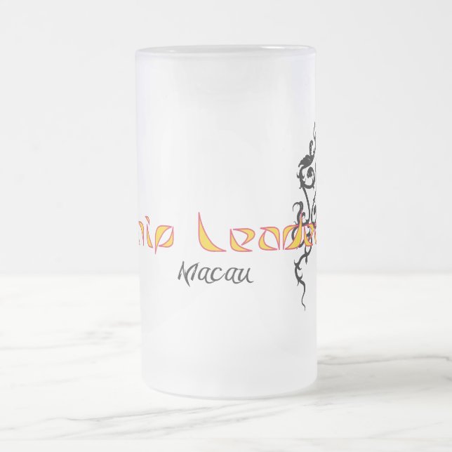 Taza de cerveza de Leader® Macao del (Centro)