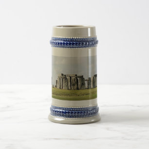Taza de cerveza de recuerdo de Stonehenge Inglater