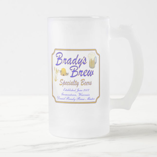 Taza de cerveza del Brew de Brady (Derecha)