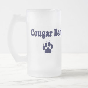Taza de cerveza del cebo del puma