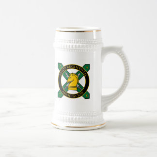 Taza de cerveza del logotipo de PSYOPRA