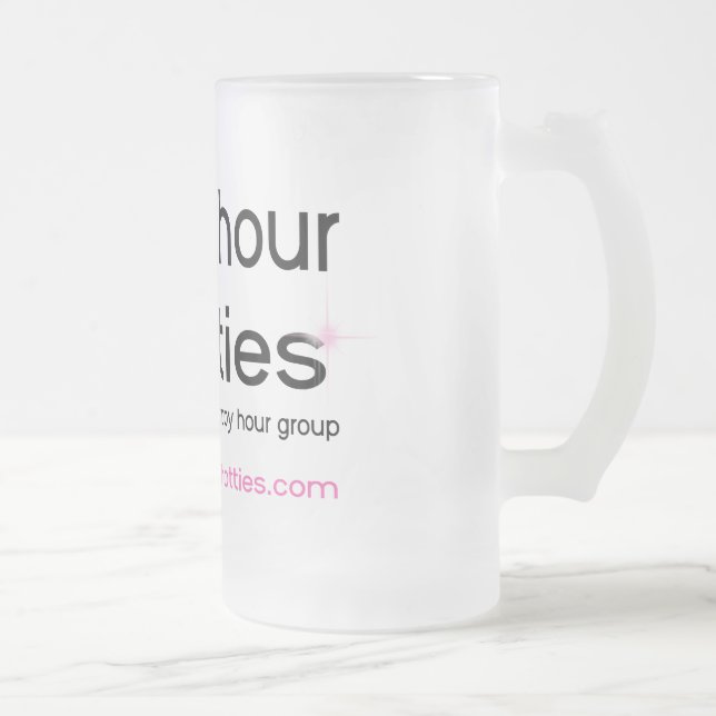 Taza de cerveza escarchada de Hotties de la hora (Derecha)